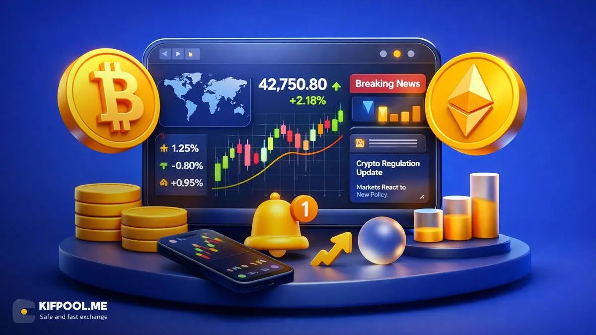 اخبار فاندامنتال چیست؟ کدام خبرها قیمت‌ ارزهای دیجیتال را تغییر می‌دهند؟