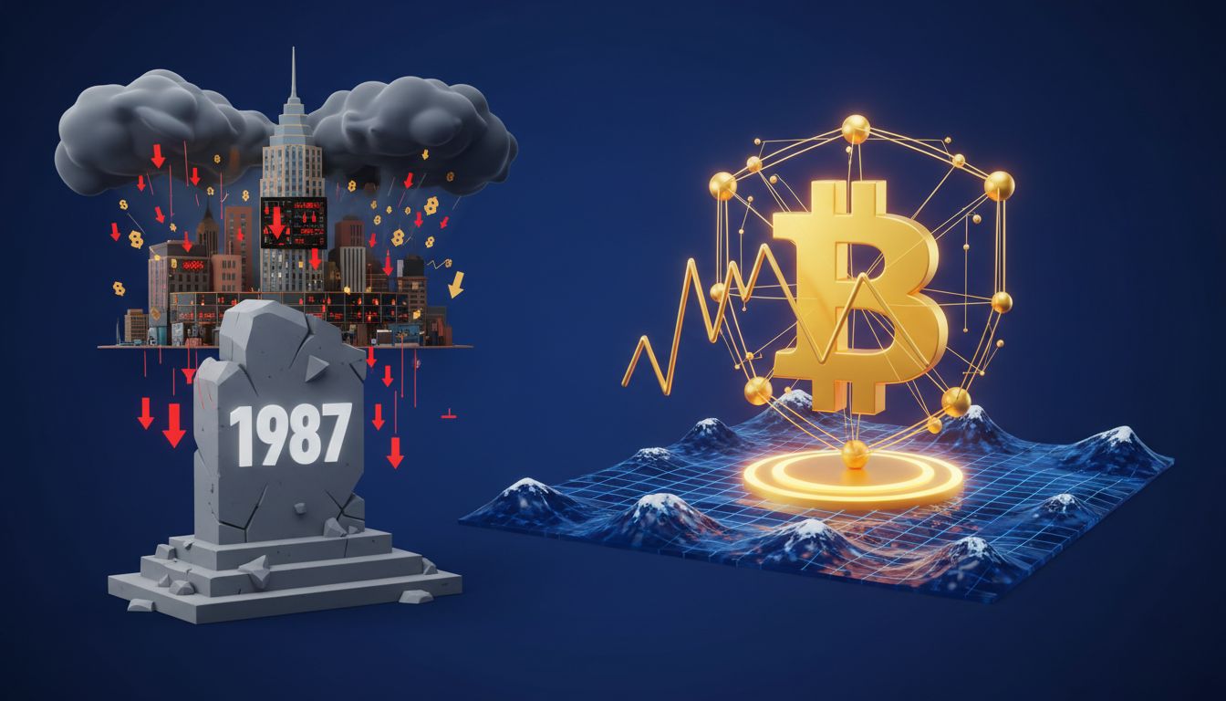 بازگشت ترس از دوشنبه سیاه در وال استریت؛ بیت کوین در بحبوحه نگرانی‌ها پایدار ماند