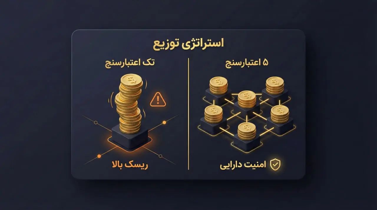 استراتژی توزیع | صرافی کیف پول من