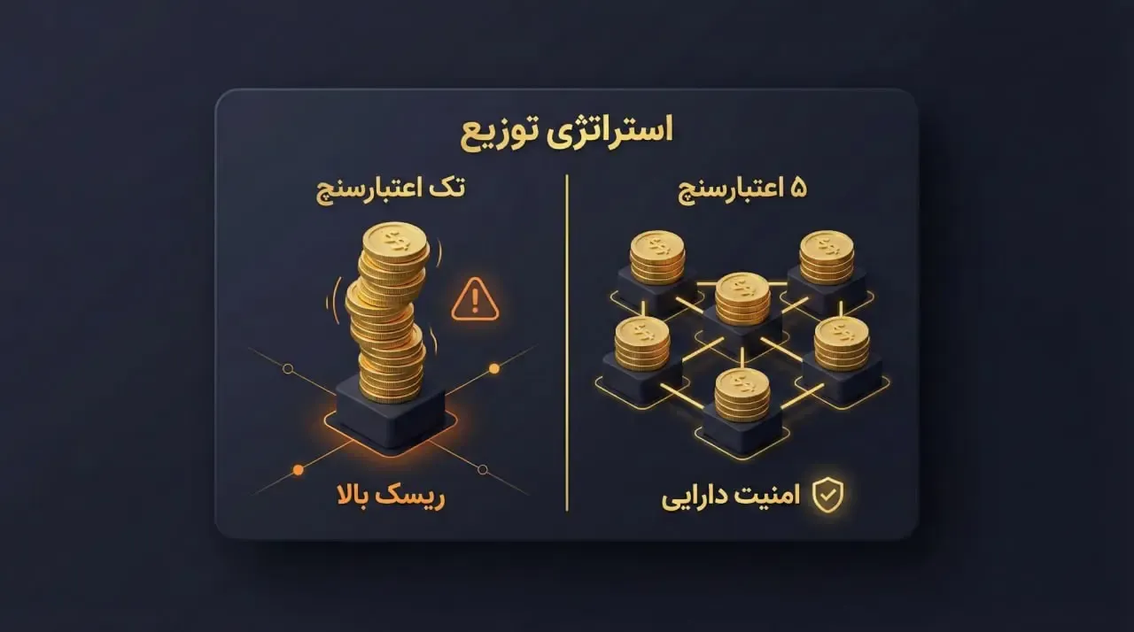 استراتژی توزیع | صرافی کیف پول من