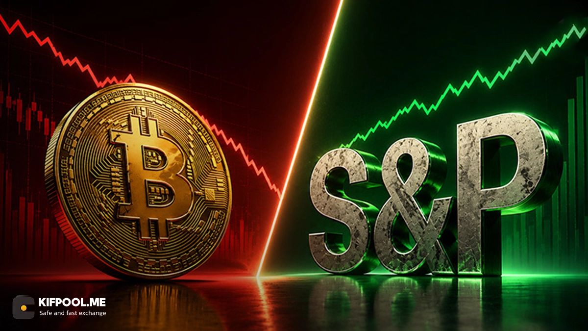بیت‌کوین دوباره قدرت گرفت؛ آیا دوره برتری سهام آمریکا تمام شده است؟