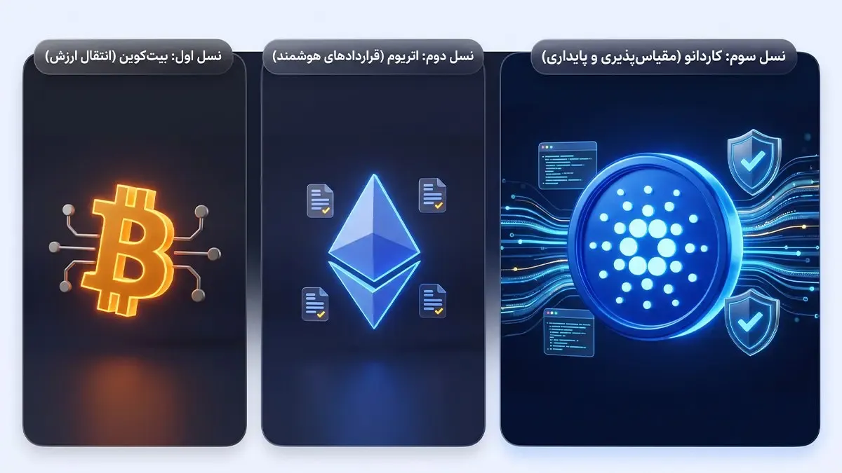 کاردانو بلاکچین نسل سوم | صرافی کیف پول من