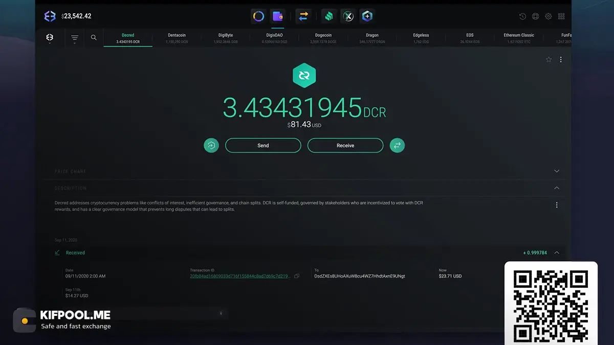 نحوه دریافت و واریز ارز دیجیتال به کیف پول | صرافی کیف پول من