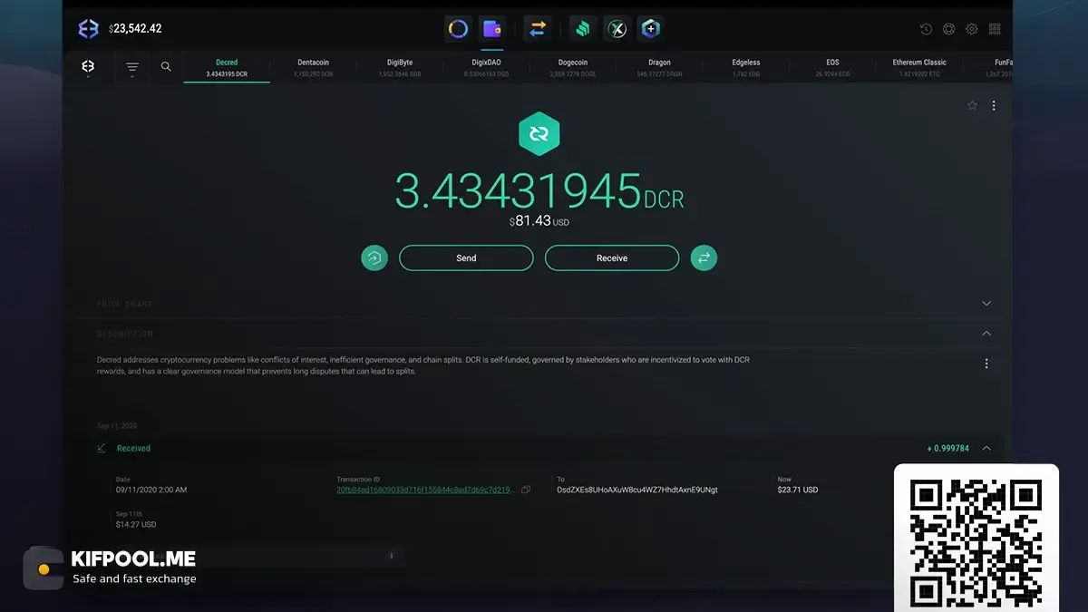 نحوه دریافت و واریز ارز دیجیتال به کیف پول | صرافی کیف پول من