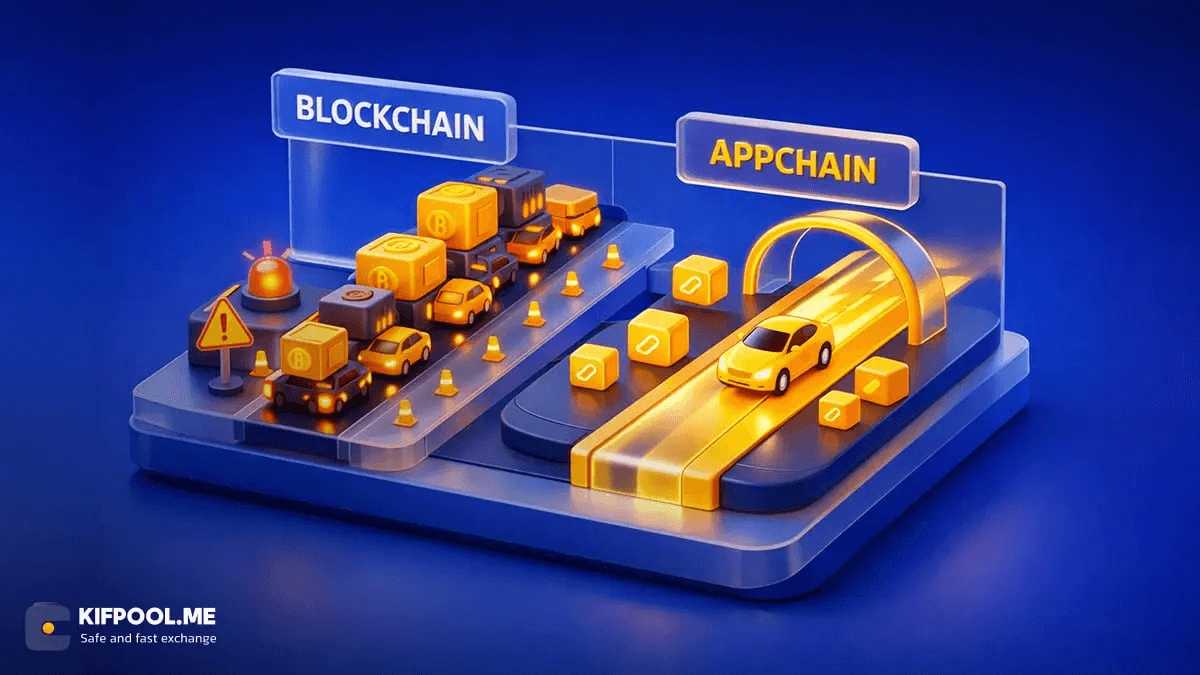 اپ‌ چین (Appchain) چیست و چه کاربردی دارد؟ راهنمای جامع بلاک‌چین‌های اختصاصی