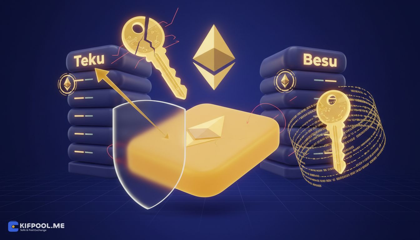 آسیب‌پذیری امنیتی در کلاینت‌های اتریوم Teku و Besu: ریسک‌ها برای ولیدیتورها