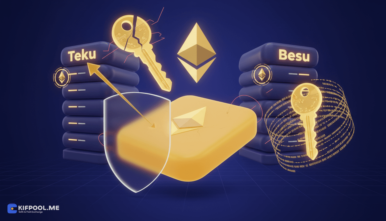 آسیب‌پذیری امنیتی در کلاینت‌های اتریوم Teku و Besu: ریسک‌ها برای ولیدیتورها