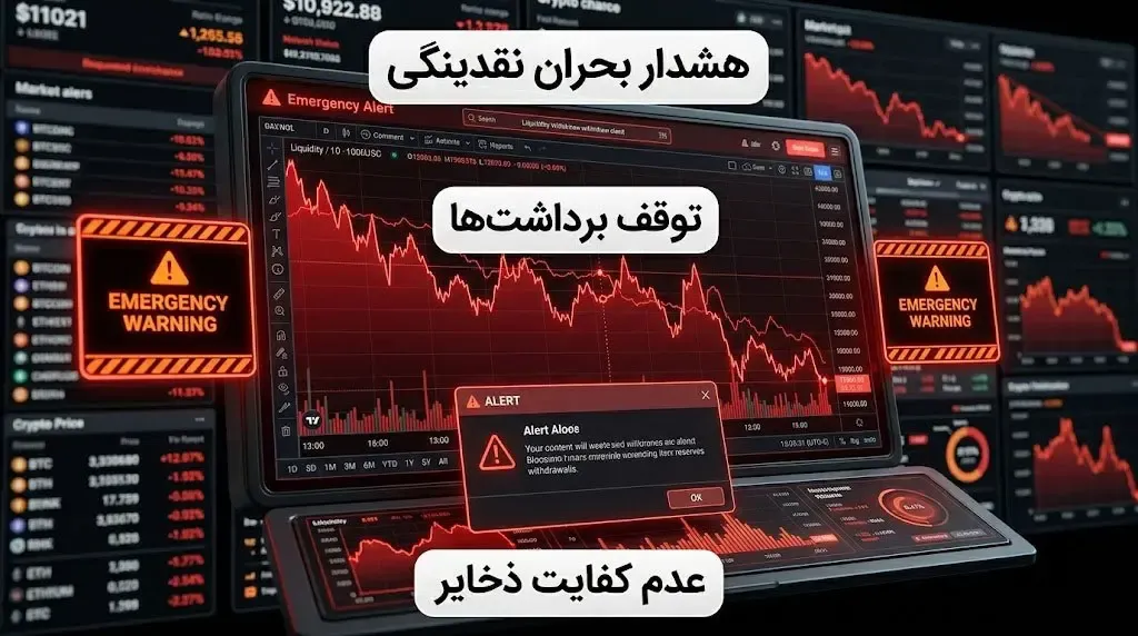 تست استرس صرافی&zwnj;های ارز دیجیتال و شناسایی پلتفرم&zwnj;های بدون پشتوانه مالی | صرافی کیف پول من
