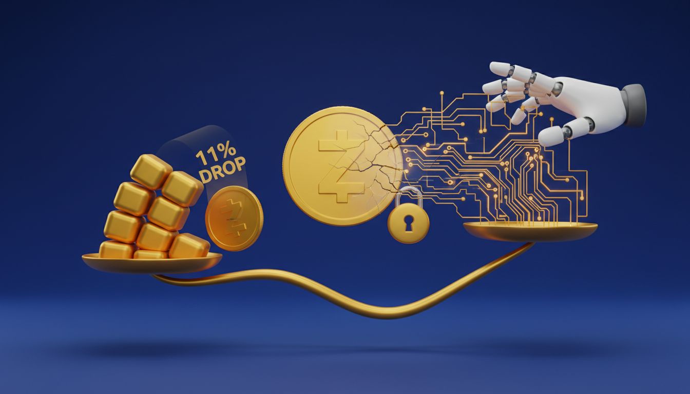 سقوط ۱۱ درصدی زیکش (Zcash): تحلیل دلایل از انباشت اهرم تا نگرانیهای هوش مصنوعی