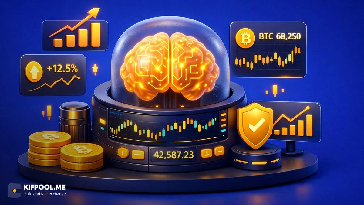 کاربرد هوش مصنوعی در ارز دیجیتال؛ از ربات‌های معامله‌گر تا مدیریت ریسک