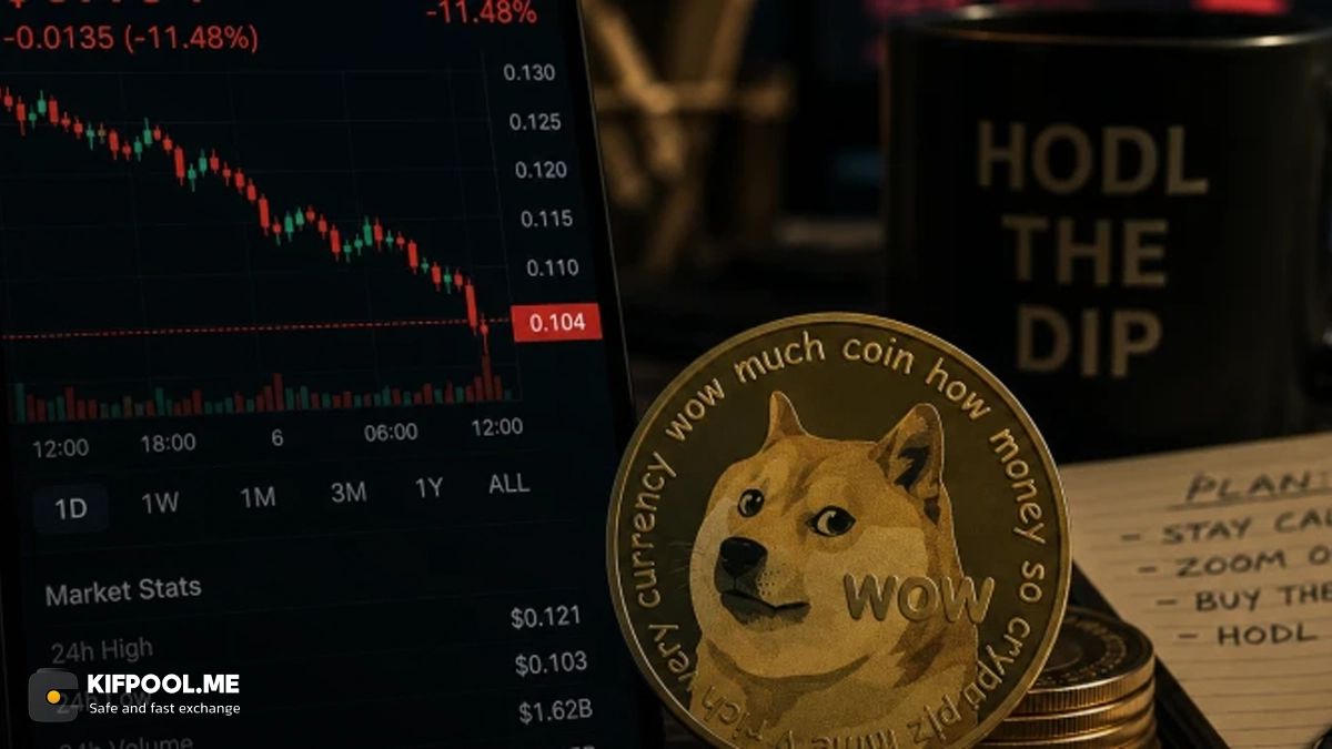 دوج کوین (DOGE) در نقطه حساس؛ شکست یا بازگشت؟