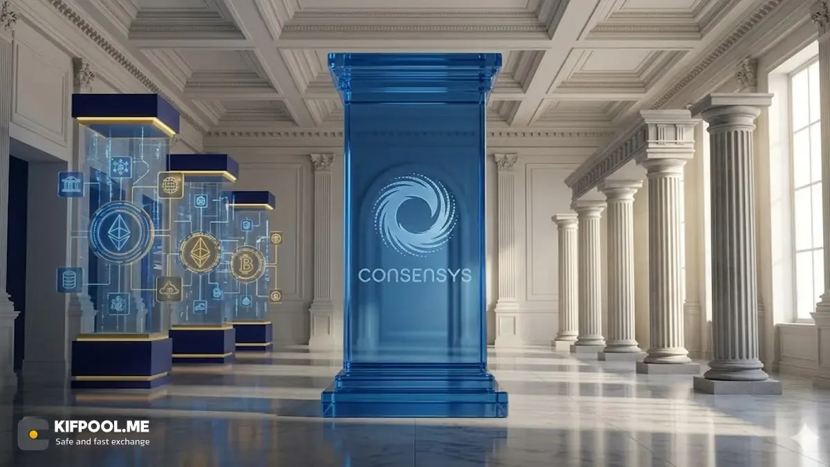تاثیر و قدرت نرم Consensys در توسعه صنعت بلاک چین | کیف پول من