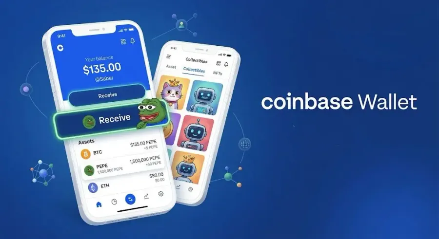 کوین بیس ولت | Coinbase Wallet | صرافی کیف پول من