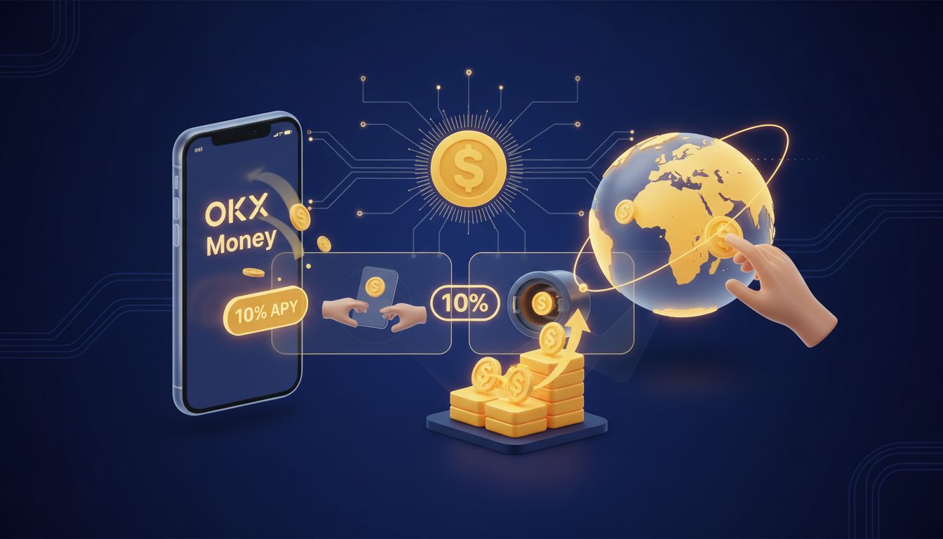 صرافی OKX از اپلیکیشن پرداخت با سود ۱۰ درصدی استیبلکوین رونمایی کرد