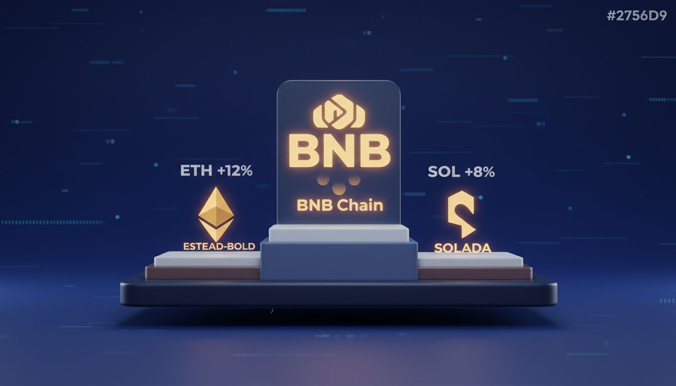 سهم ۴۲.۶ درصدی BNB Chain از بازار سهام توکنیزه شده؛ پیشی گرفتن از اتریوم و سولانا
