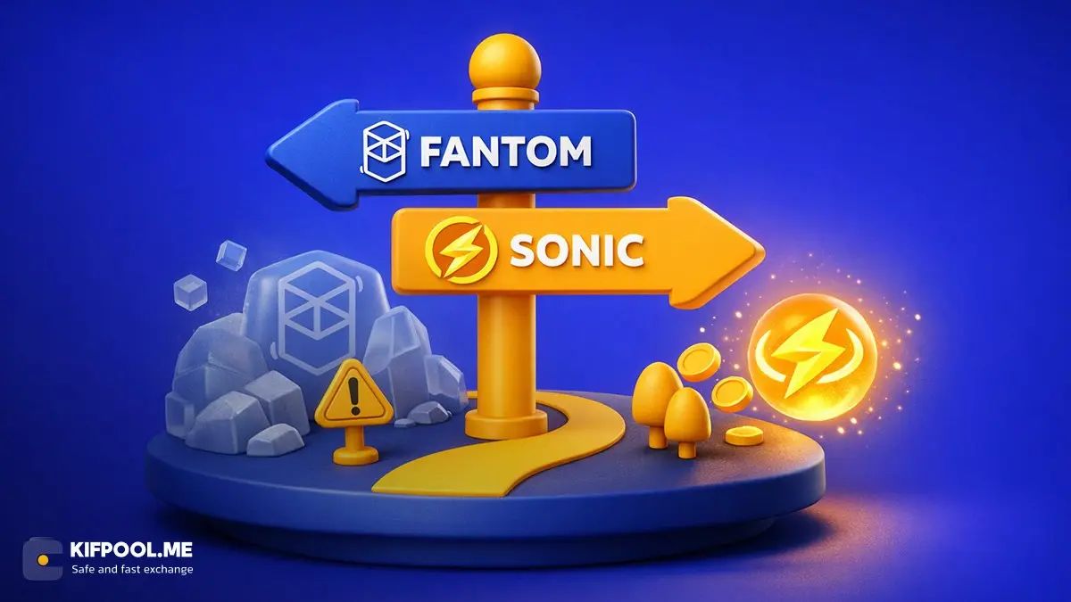 آموزش تبدیل فانتوم (FTM) به سونیک (S) در کیف پول شخصی و صرافی‌ها