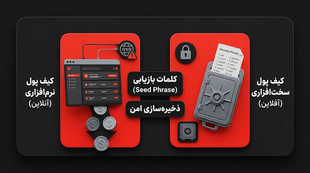سینگولاریتی نت | امن&zwnj;ترین کیف پول&zwnj;های نرم&zwnj;افزاری و سخت&zwnj;افزاری | صرافی کیف پول من