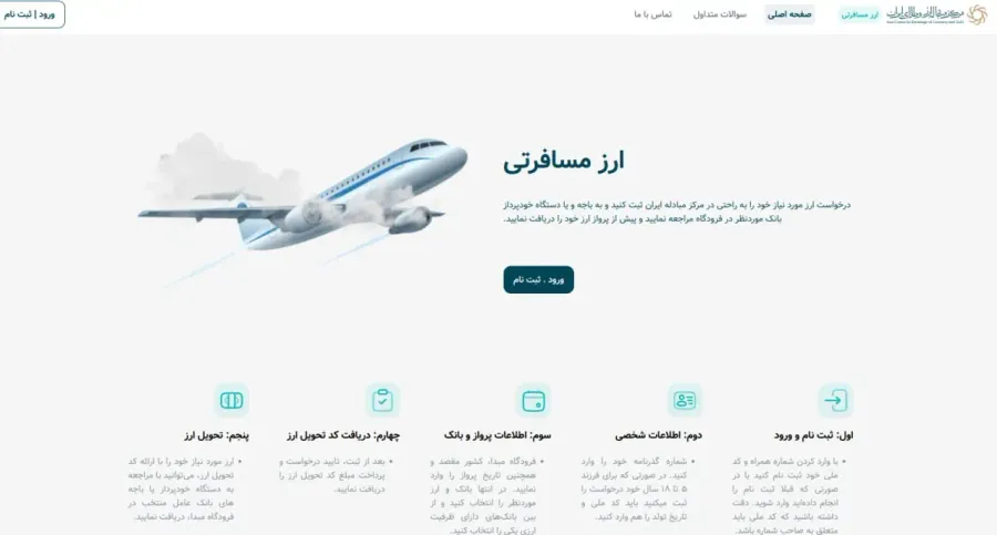 تامین ارز مسافرتی، دانشجویی و درمانی برای اشخاص حقیقی | صرافی کیف پول من