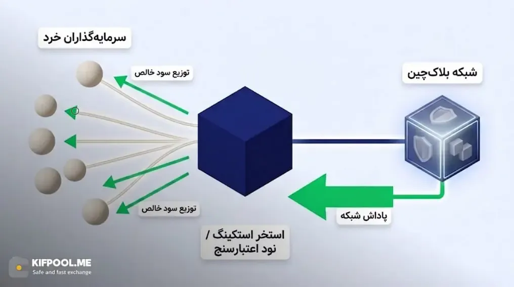 نحوه محاسبه سهم هر کاربر و توزیع عادلانه پاداش&zwnj;ها | صرافی کیف پول من