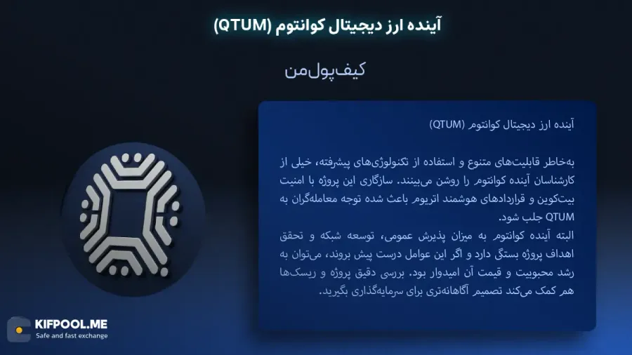 خرید ارز دیجیتال QTUM|بهترین صرافی ارز دیجیتال|ترید ارز دیجیتال QTUM|قیمت ارز QTUM| خرید ارز دیجیتال QTUM بدون محدودیت | خرید آنی ارز QTUM| صرافی کیف پول من