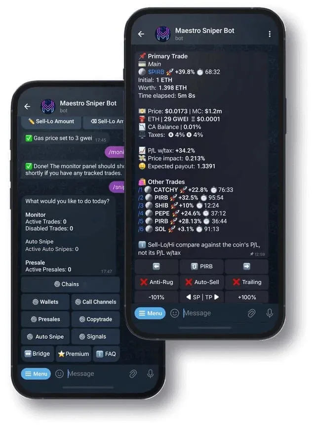 ربات Maestro؛ ابزاری قدرتمند برای شکار توکن&zwnj;های جدید (Sniper Bot) | کیف پول من