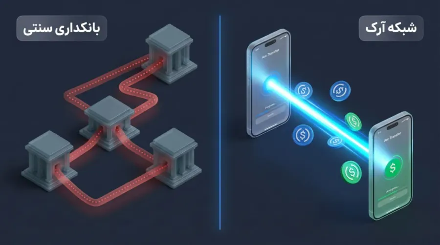 کاربردهای اصلی Arc Blockchain در دنیای واقعی | صرافی کیف پول من
