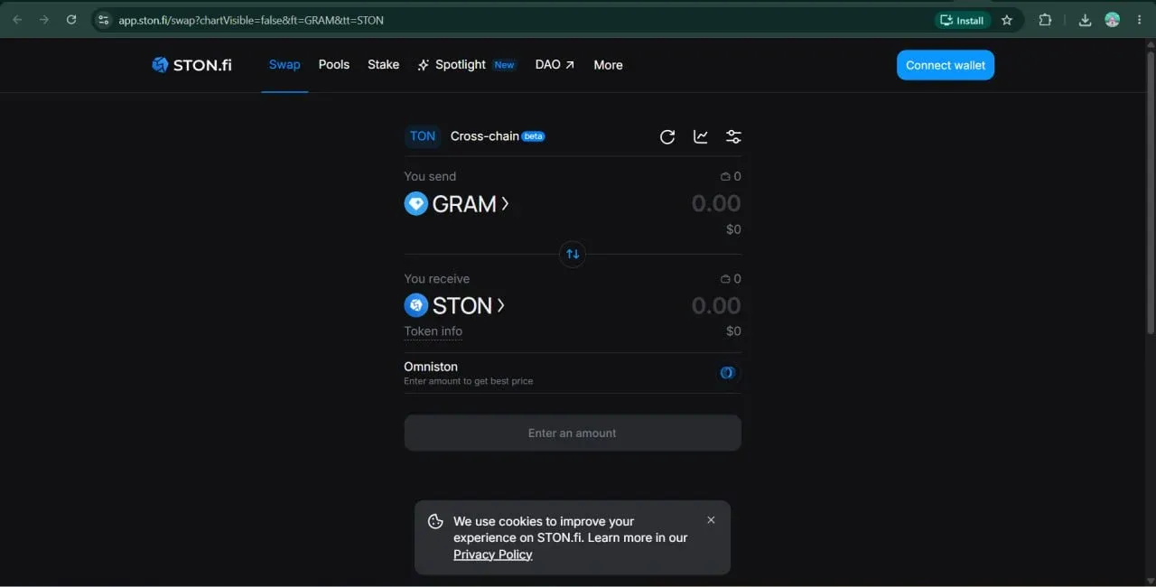 استون فای (Ston.fi) و دی داس (DeDust): دروازه‌های ورود به اکوسیستم پرطرفدار تون (TON) | کیف پول من