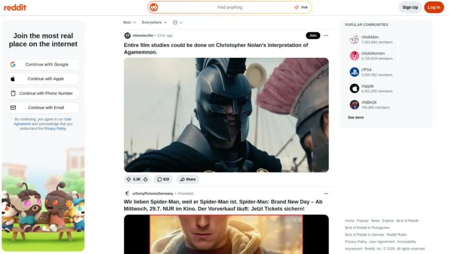 ردیت (Reddit): قدرت جوامع کاربری غیرمتمرکز، بحثهای فنی عمیق و ایجاد ترندهای ناگهانی | کیف پول من