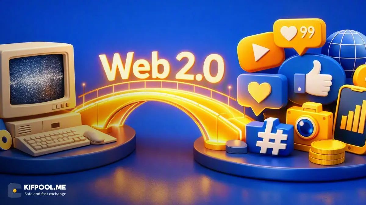 وب 2 (Web 2.0) چیست؟ راهنمای جامع آشنایی با نسل دوم اینترنت