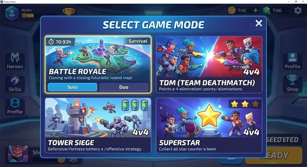 حالت مبارزه سفارشی (Custom Battle) | صرافی کیف پول من