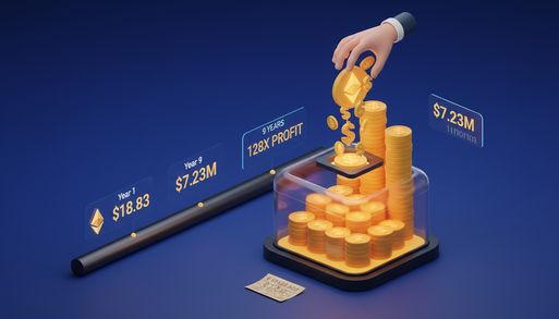 فروش ۷.۲۳ میلیون دلار اتریوم توسط یک سرمایهگذار اولیه پس از ۹ سال