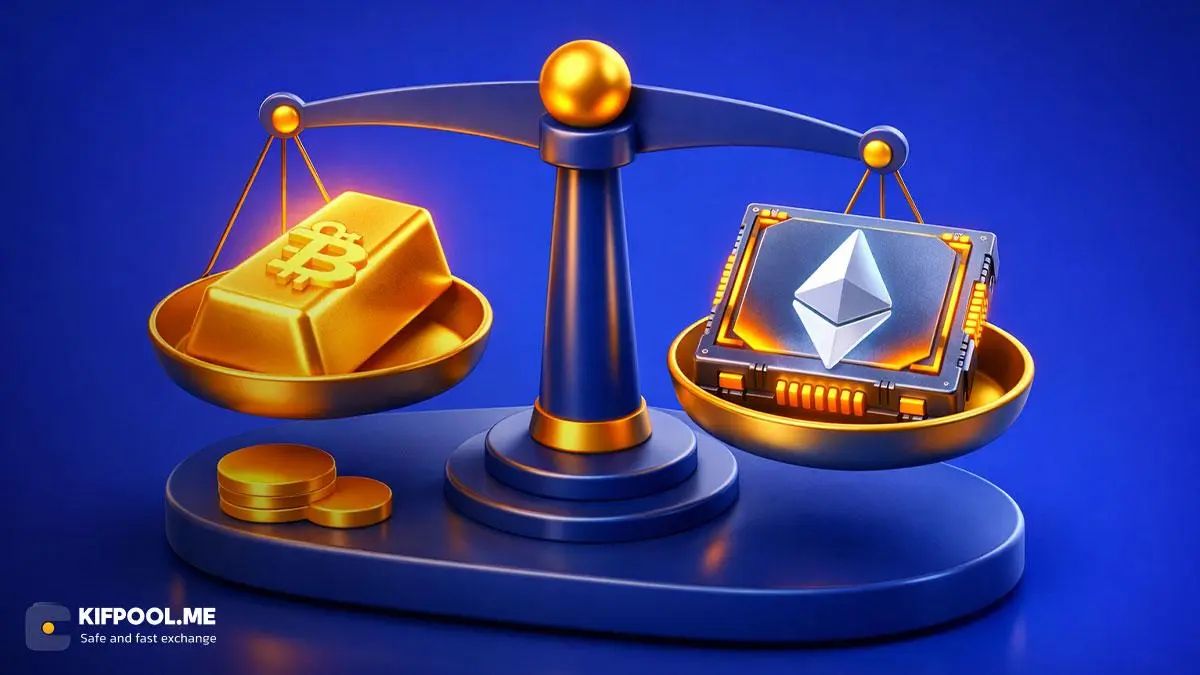 تفاوت بیت کوین و اتریوم به زبان ساده: کدام یک برای شروع مناسب‌تر است؟