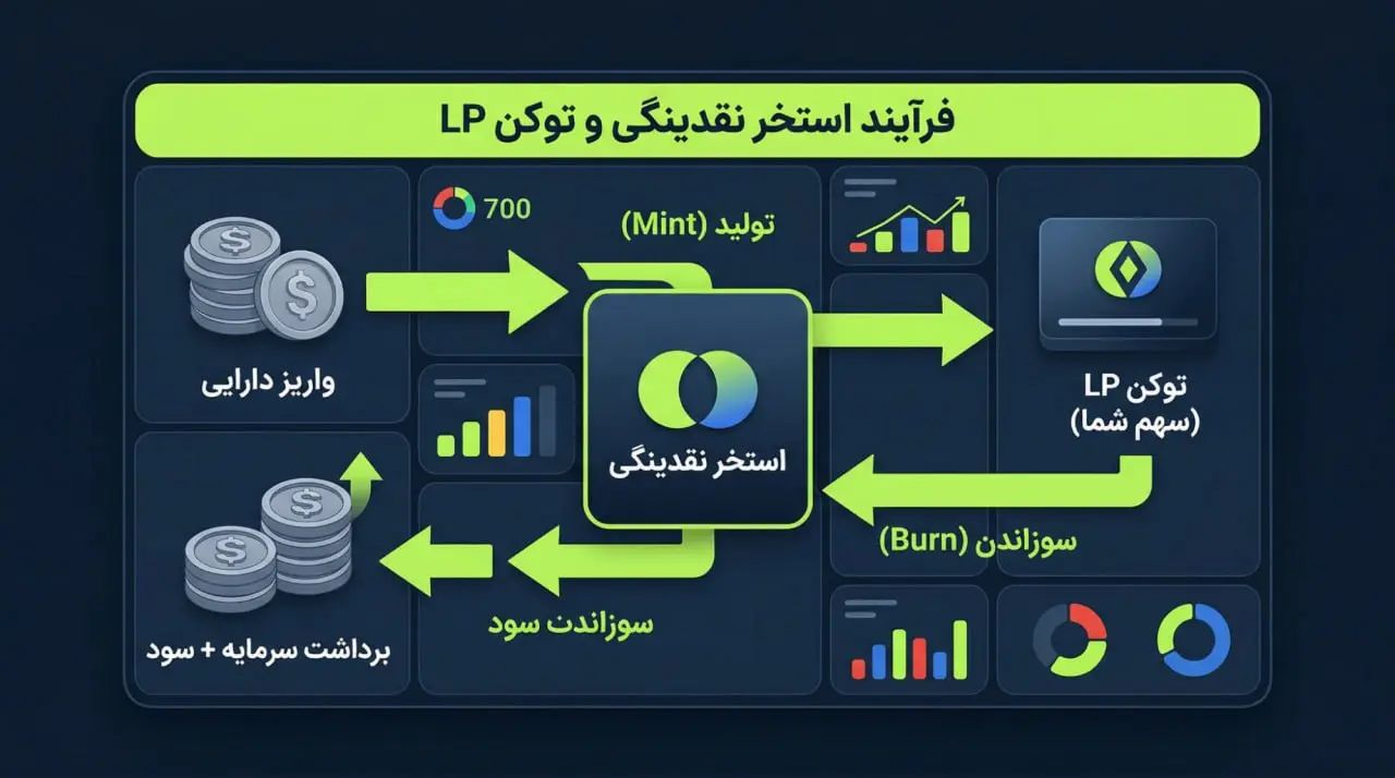توکنهای نقدینگی چگونه کار میکنند؟ | خرید اتریوم | کیف پول من