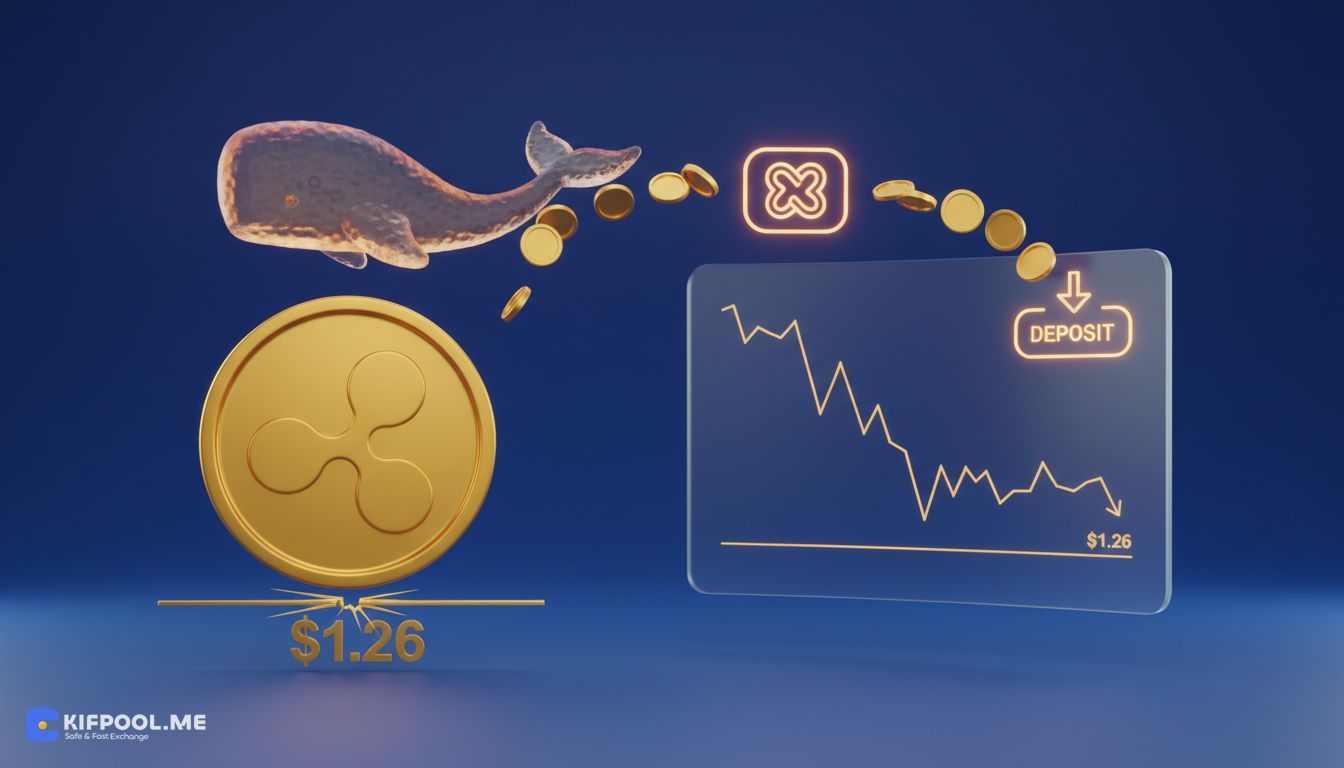 تحلیل قیمت XRP: آیا با افزایش فشار فروش، حمایت ۱.۲۶ دلاری حفظ می‌شود؟
