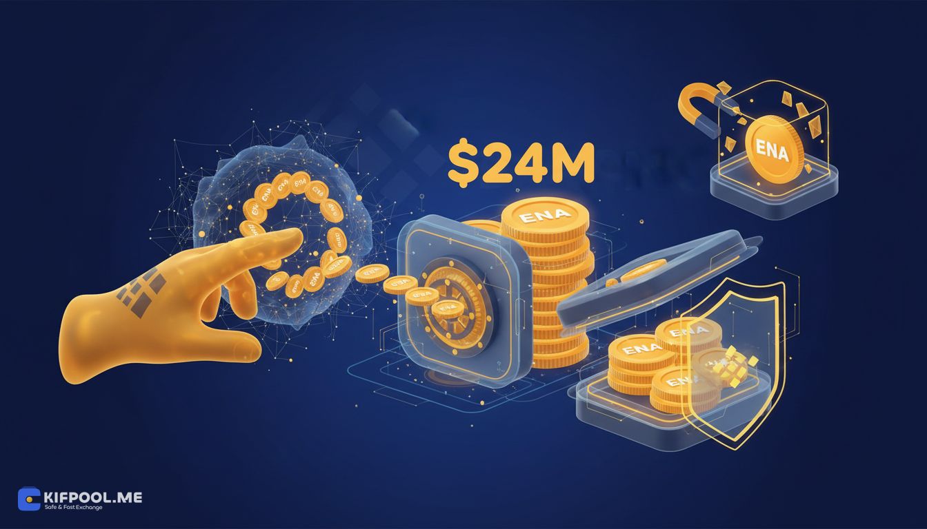 بایننس خرید توکن‌های سرقت‌شده را آغاز کرد؛ ۲۴ میلیون دلار ENA به صرافی منتقل شد!