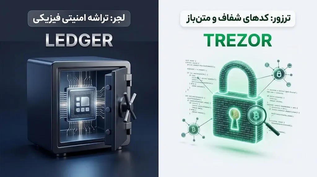 تفاوت معماری امنیتی | صرافی کیف پول من