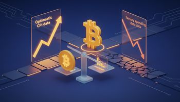 آزمون ۸۵ هزار دلاری بیتکوین همزمان با انتشار دادههای متناقض تورم در آمریکا