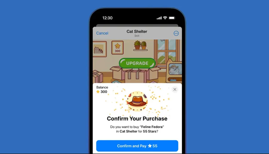 بررسی کاربرد های Telegram Stars | خرید خدمات و محصولات دیجیتال در مینی اپ ها | صرافی کیف پول من