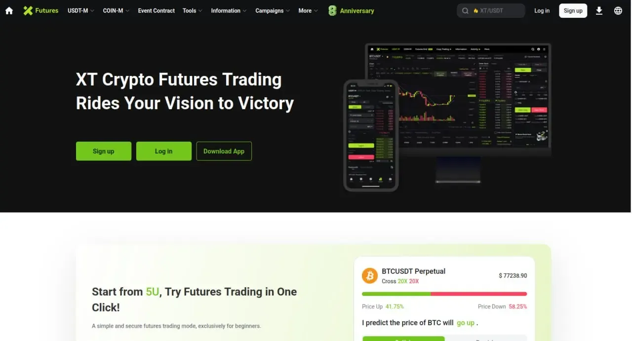 صرافی ایکس تی - XT | صرافی کیف پول من