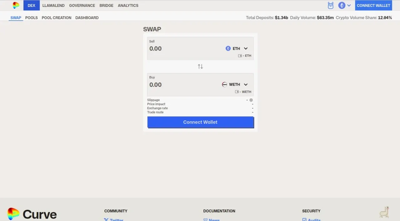 کرو فایننس (Curve Finance): امن‌ترین پلتفرم برای تبادل استیبل‌کوین‌ها با کمترین لغزش قیمت | کیف پول من