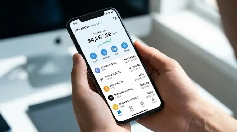 کیف پول مث ولت (Math Wallet) | صرافی کیف پول من