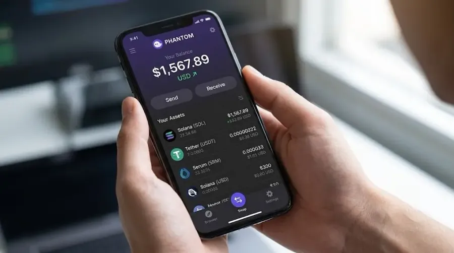 کیف پول فانتوم (Phantom) | صرافی کیف پول من