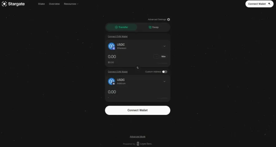 پل زدن به آربیتروم با استفاده از Stargate Finance | صرافی کیف پول من