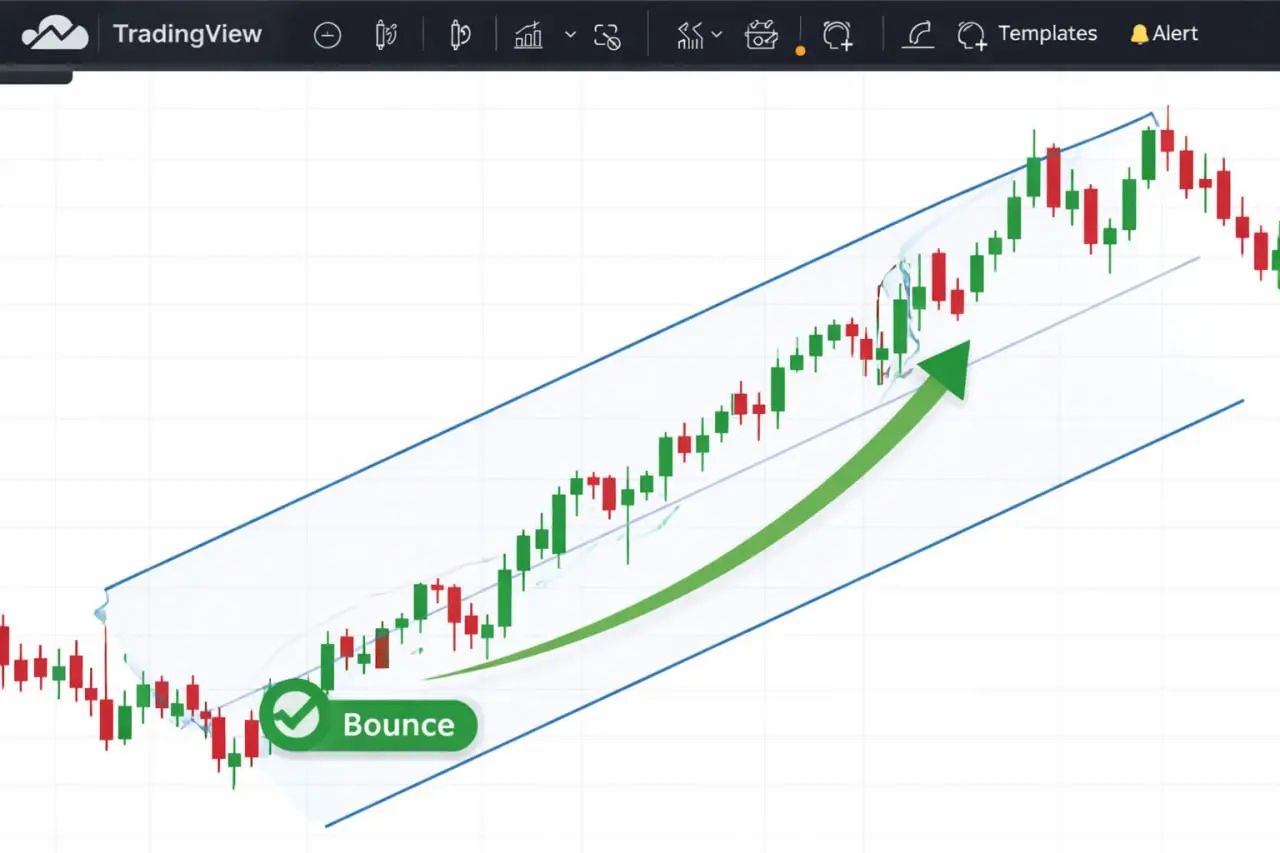 استراتژی بازگشت قیمت به خط میانی (قانون طلایی اندروز) | کیف پول من