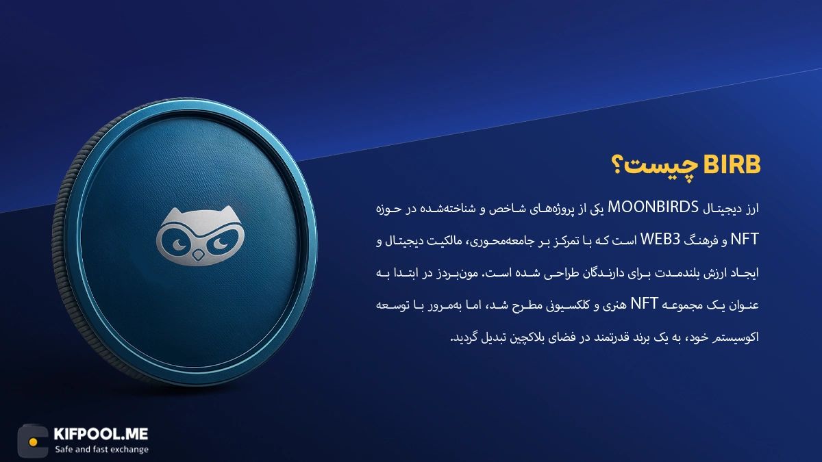 معرفی و بررسی ارز دیجیتال Moonbirds | کیف پول من