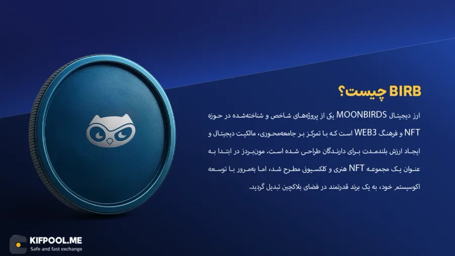 معرفی و بررسی ارز دیجیتال Moonbirds | کیف پول من