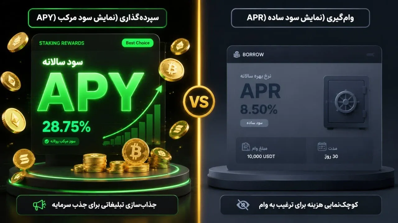 APR یا APY، کدام‌یک معیار قابل‌اعتمادتری برای تصمیم‌گیری است؟ | کیف پول من