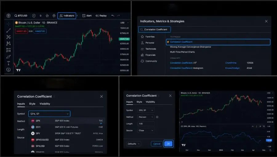 سایت تریدینگ ویو (TradingView) | صرافی کیف پول من
