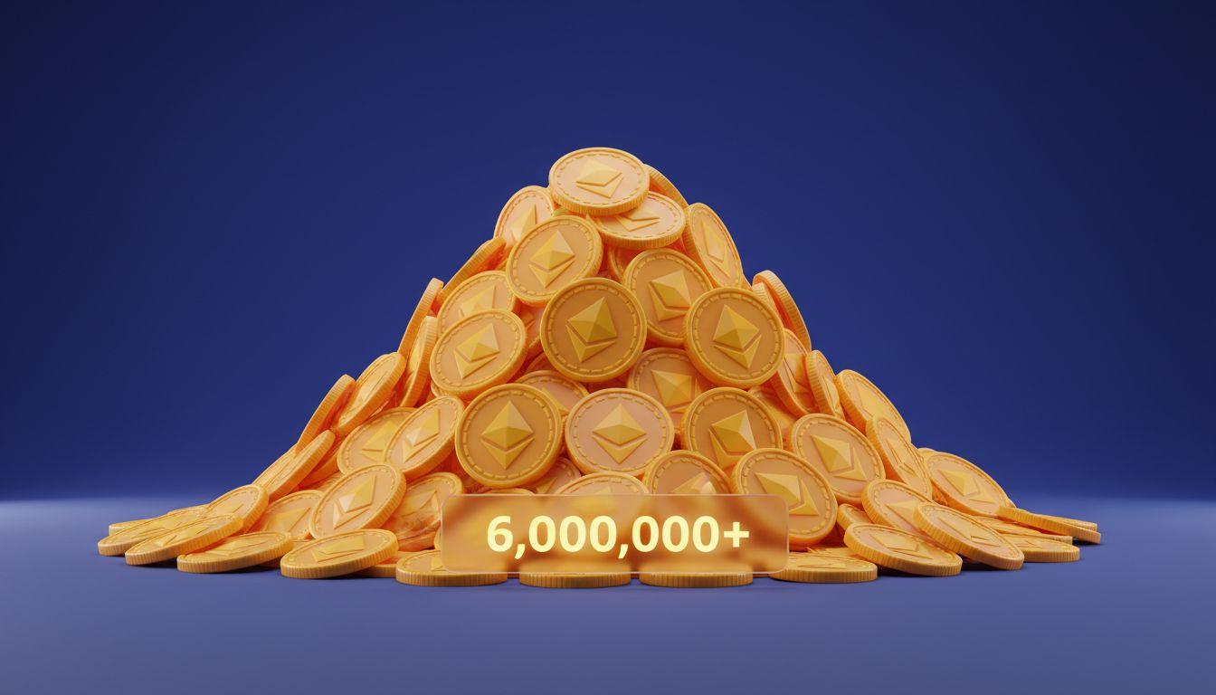 خرید جدید BitMine: دارایی اتریوم این شرکت از ۶ میلیون واحد عبور کرد