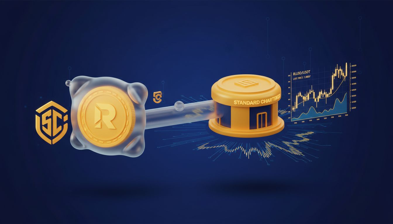 استاندارد چارترد خدمات حضانتی برای استیبل‌کوین RLUSD ریپل راه‌اندازی کرد